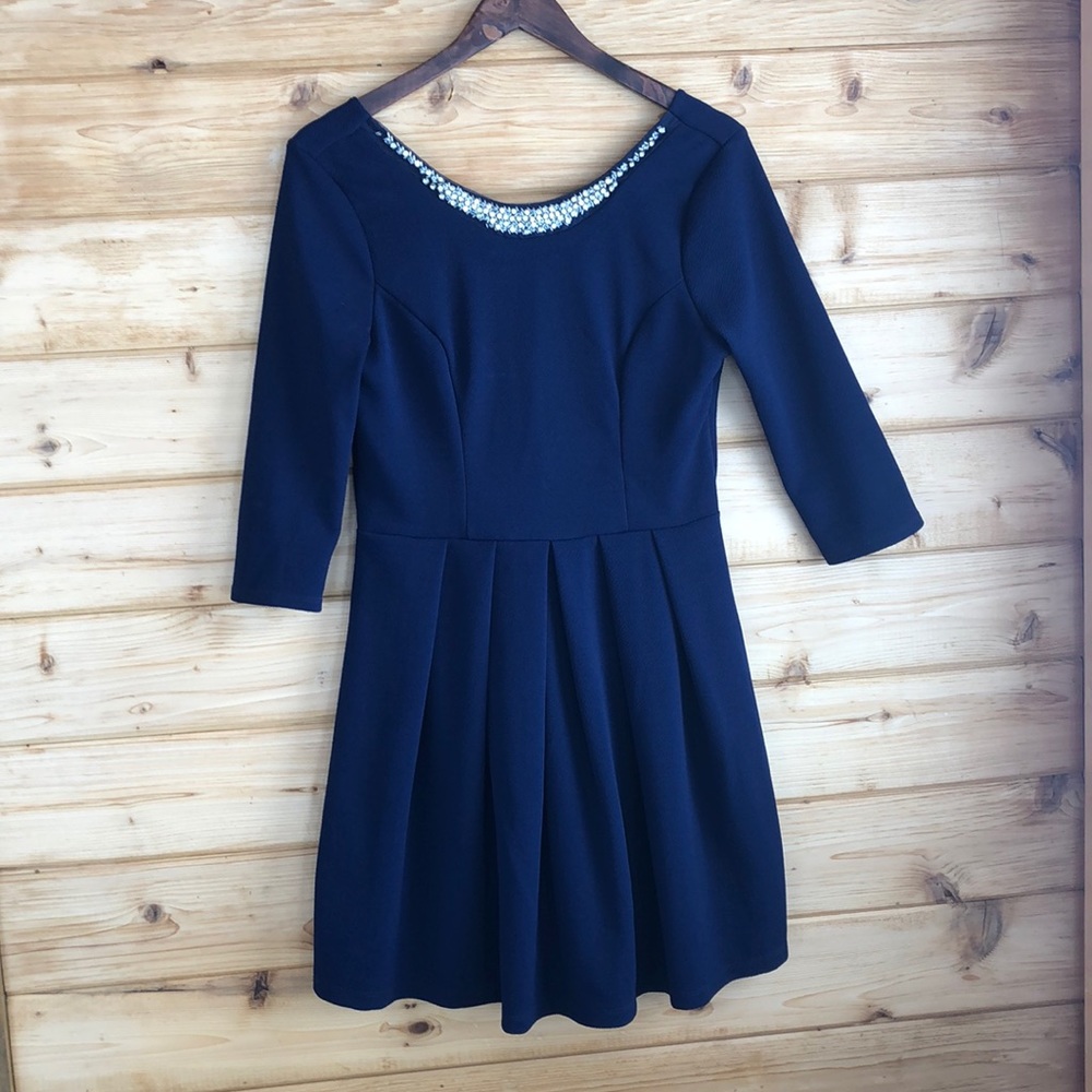 Navy Blue Dress
